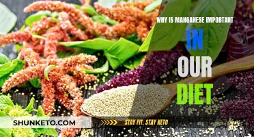 Manganese: Essential Mineral for Human Health and Nutrition