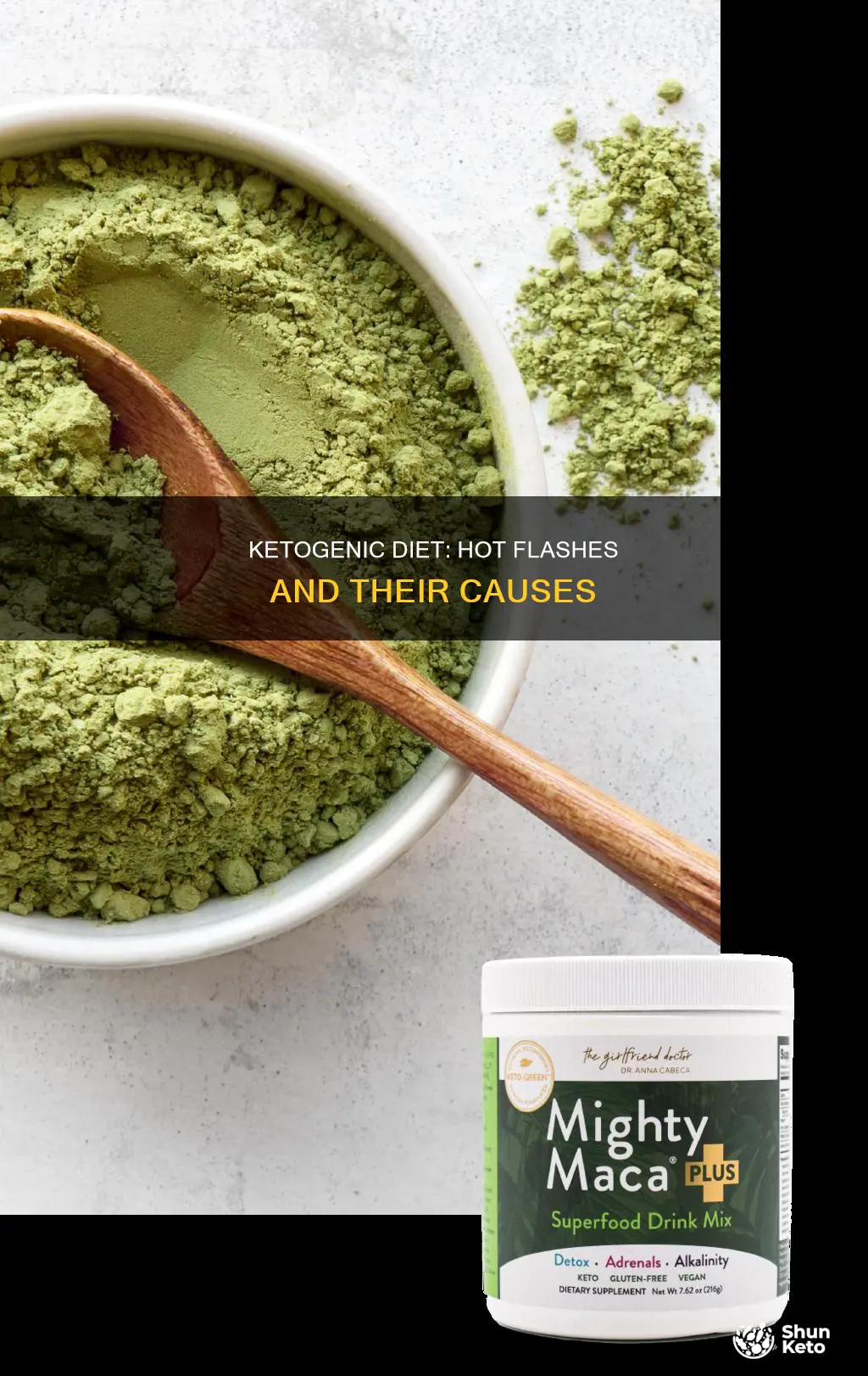 why is my ketogenic diet causing increased hot flashes