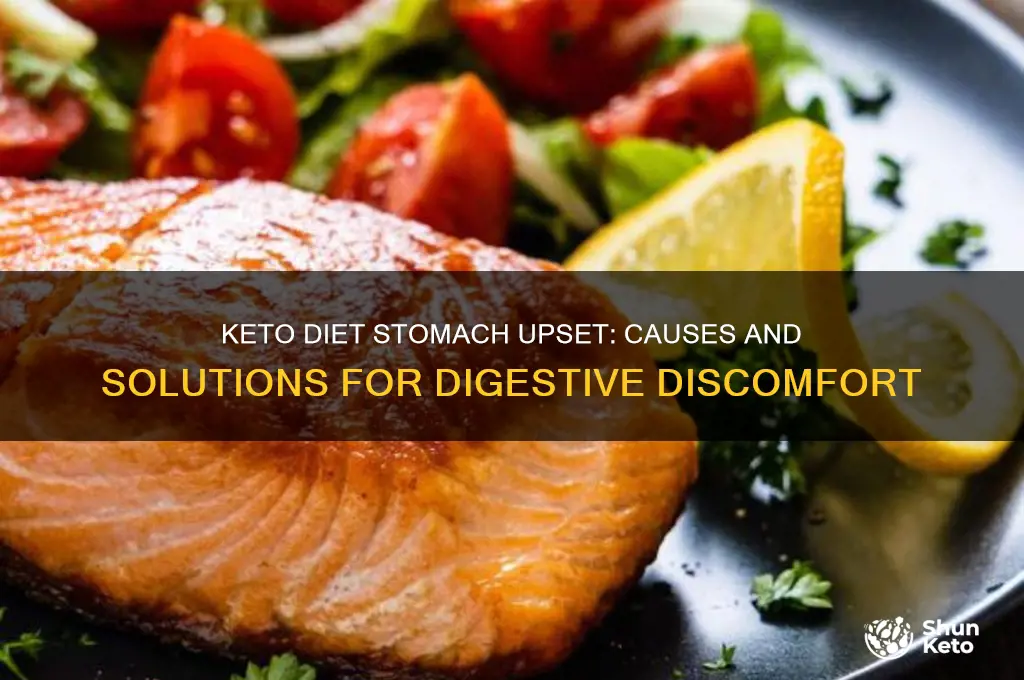 why is my stomach upset with the keto diet