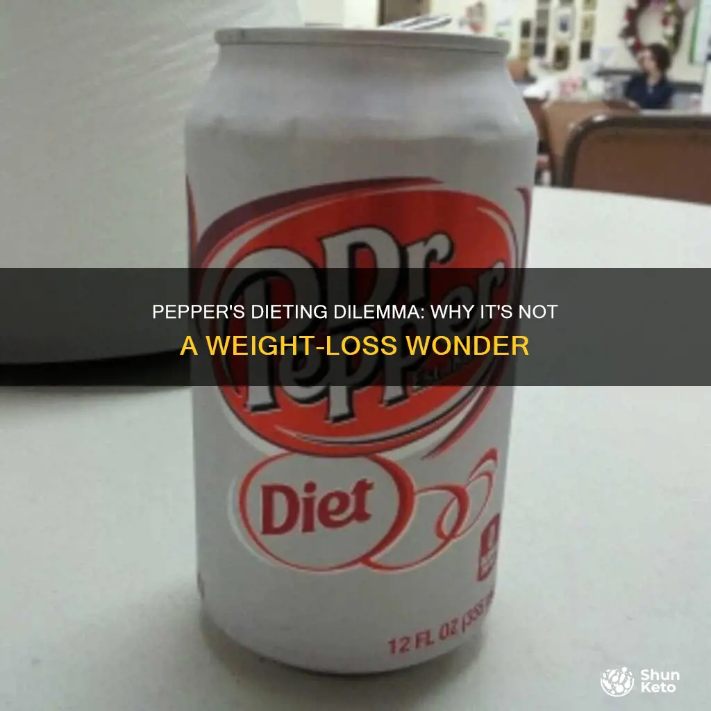 why is pepper not used when dieting