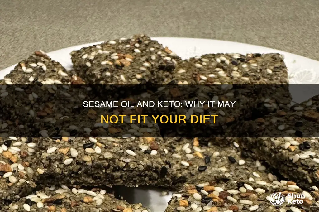 why is sesame oil bad for keto diet