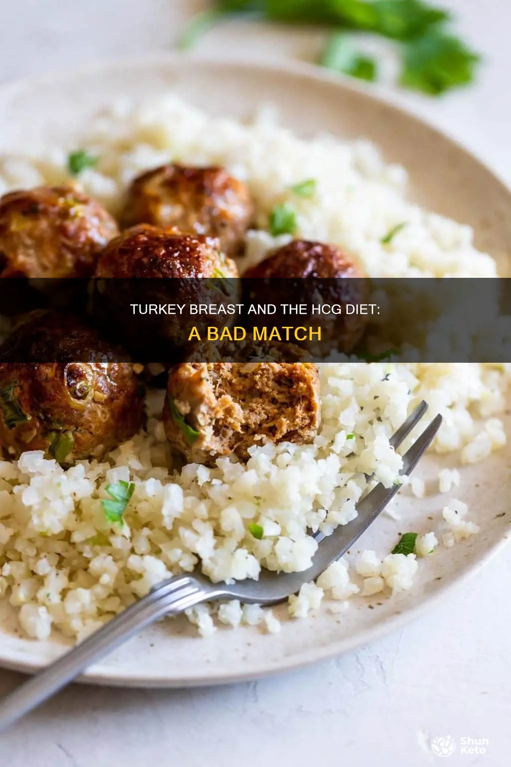 why is turkey breast not on hcg diet