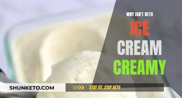 The Mystery Behind Keto Ice Cream's Lack of Creaminess