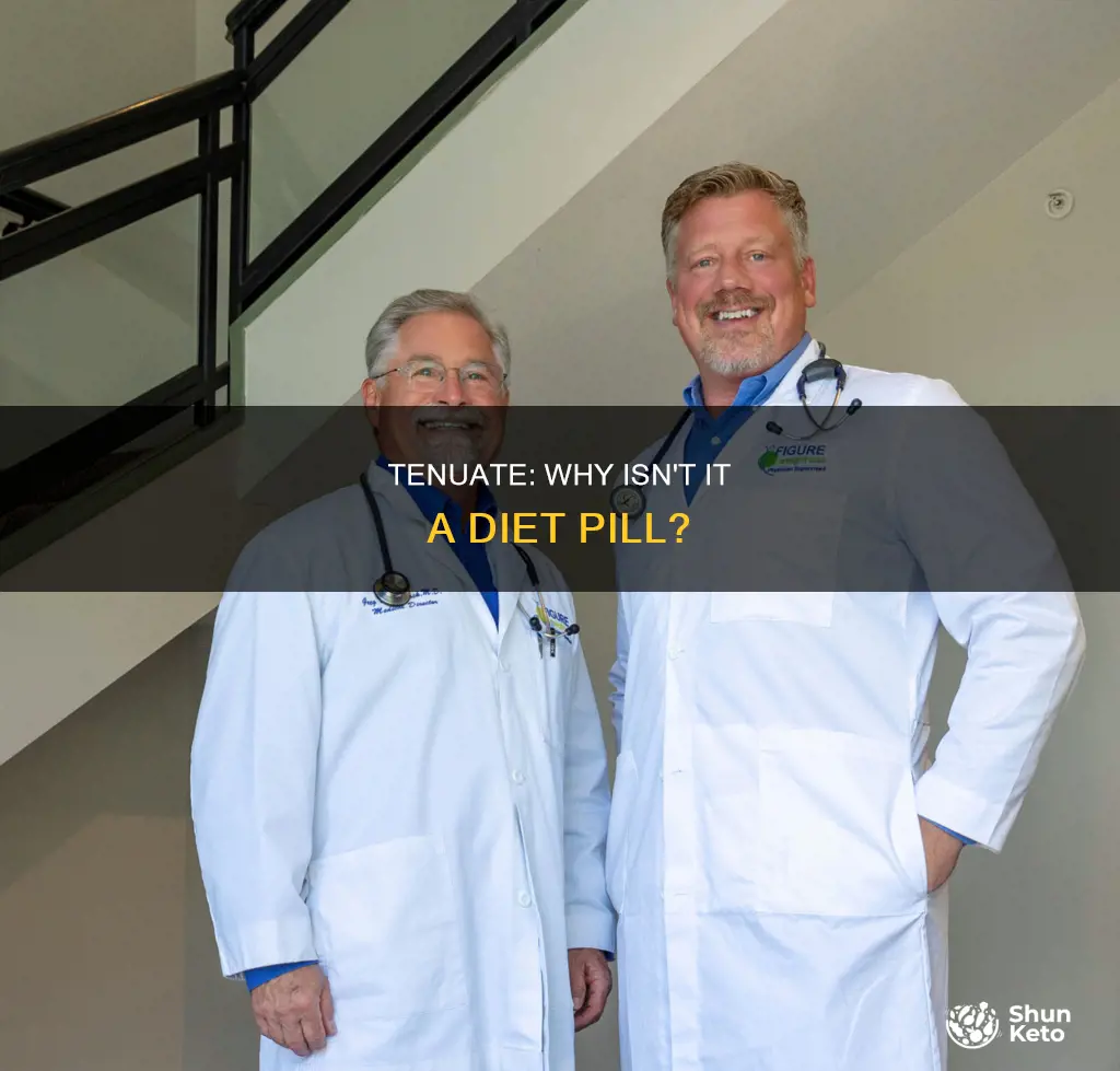 why isnt tenuate listed as a diet pill