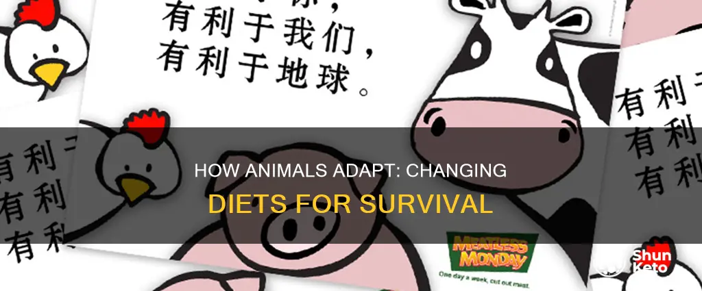 why might an animal change diet