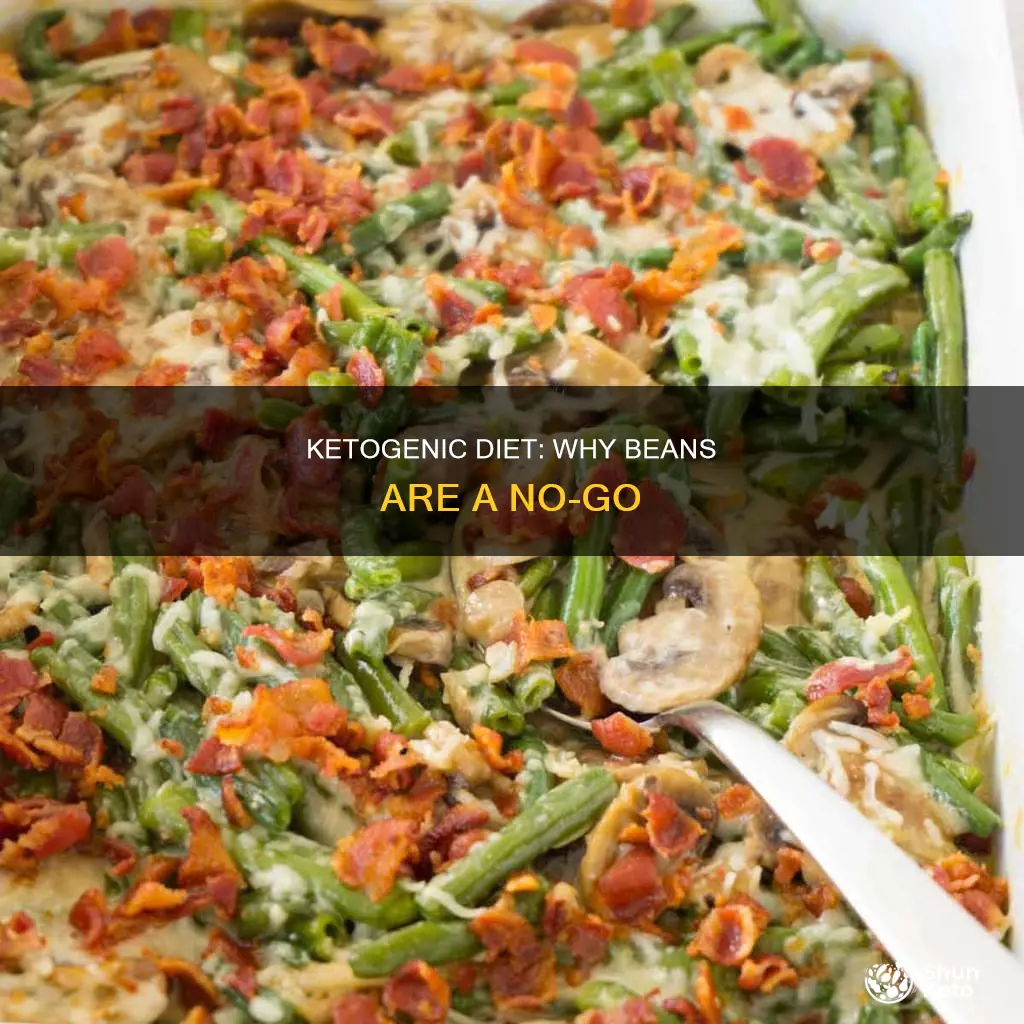 why no beans on ketogenic diet
