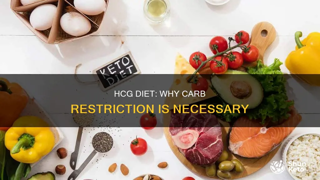 why no carbs on hcg diet