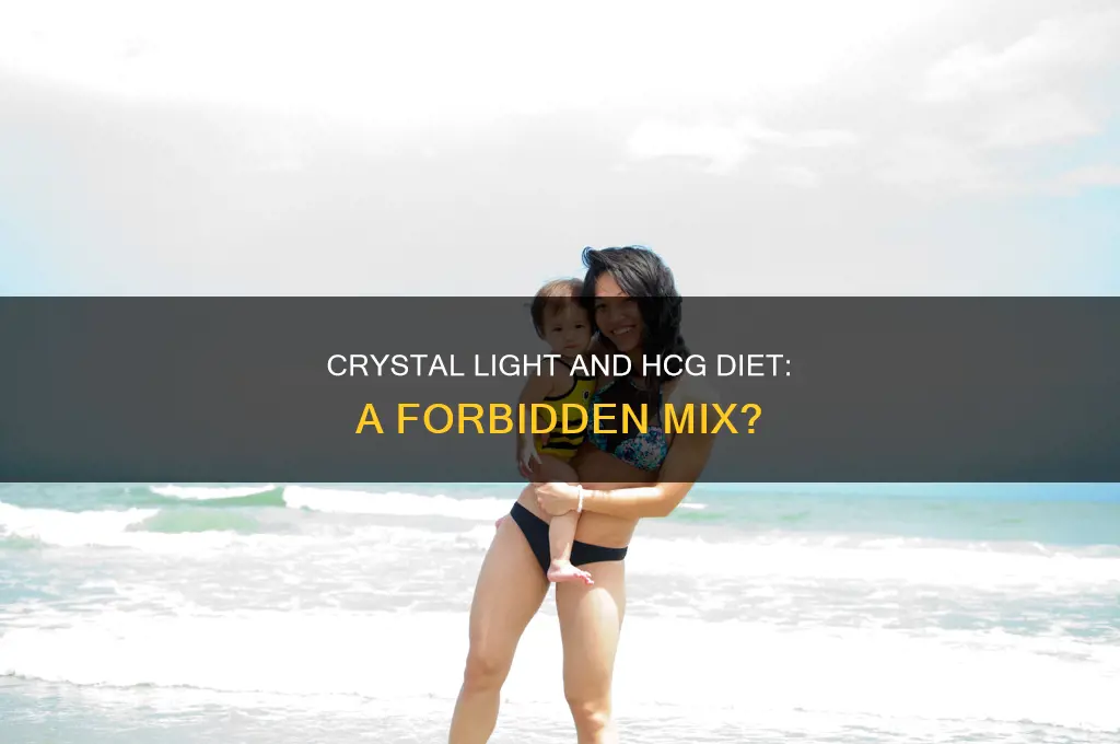 why no crystal light on hcg diet