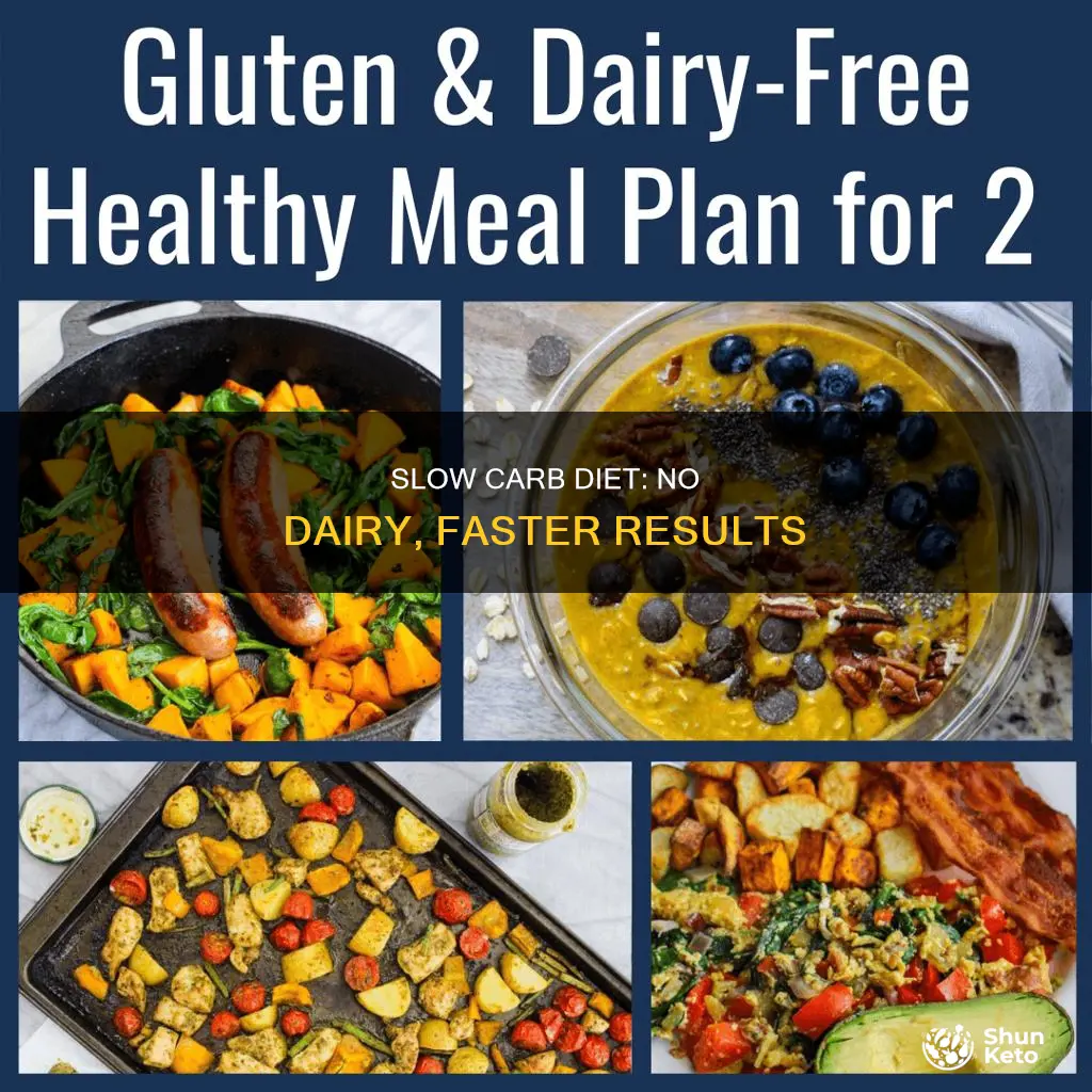 why no dairy on slow carb diet