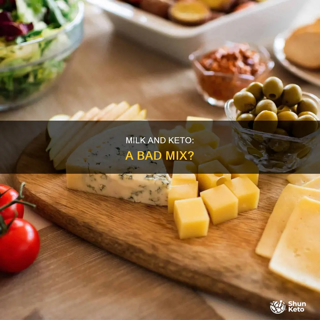 why no milk on ketogenic diet