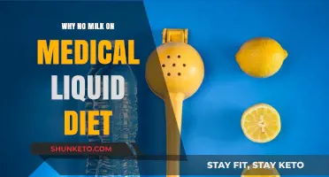 Liquid Diets: Why Milk is a No-Go