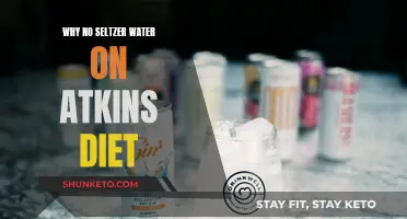 Seltzer Water: Atkins Diet's Unlikely Foe