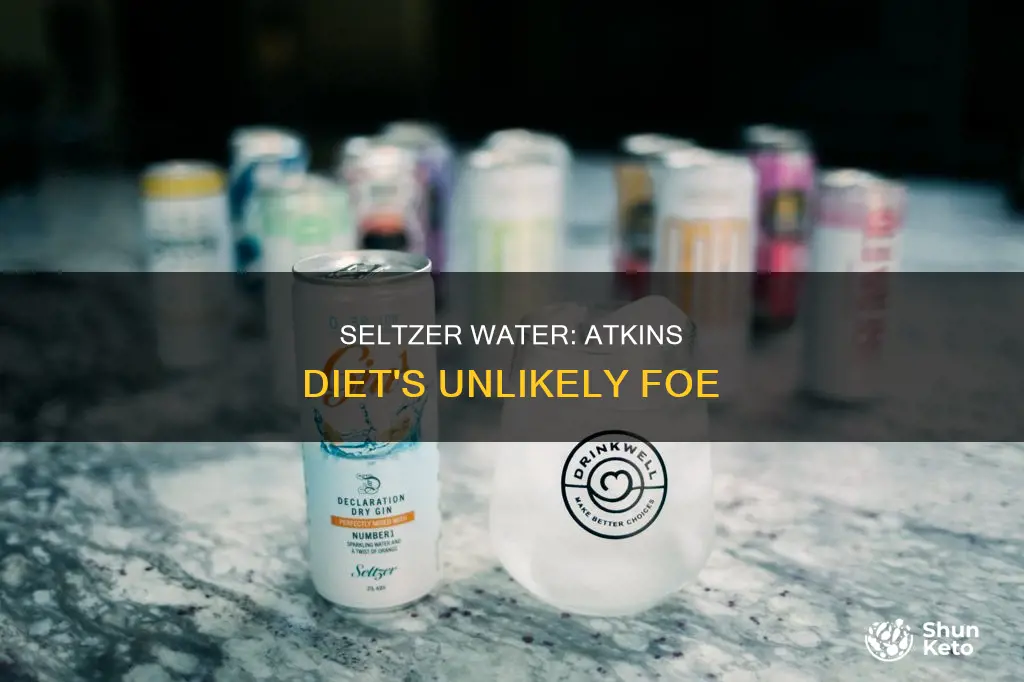 why no seltzer water on atkins diet