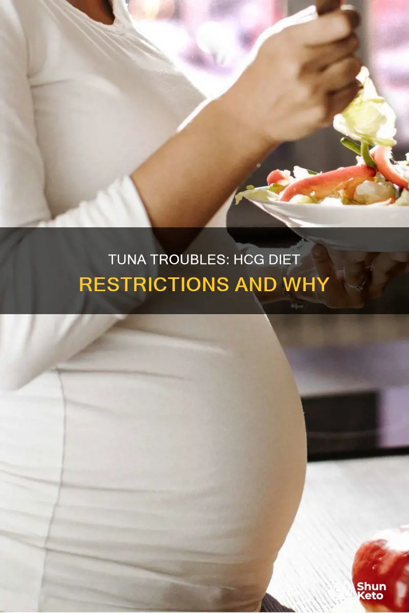 why no tuna on hcg diet