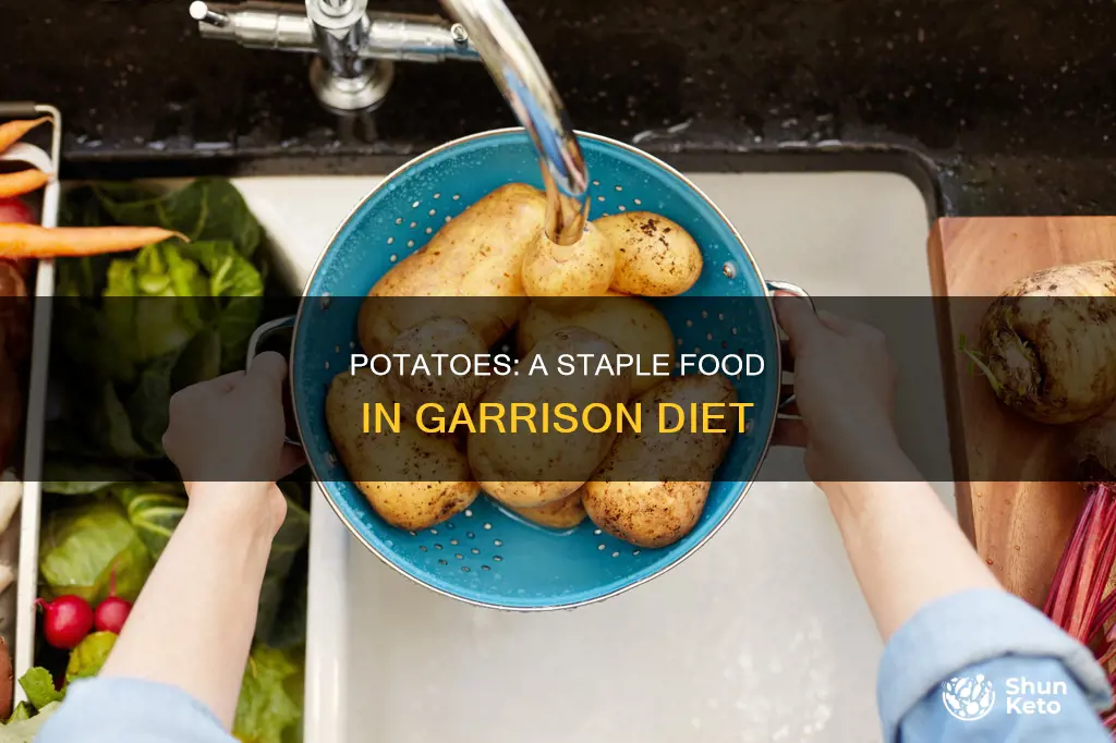 why potato important in garrison diet
