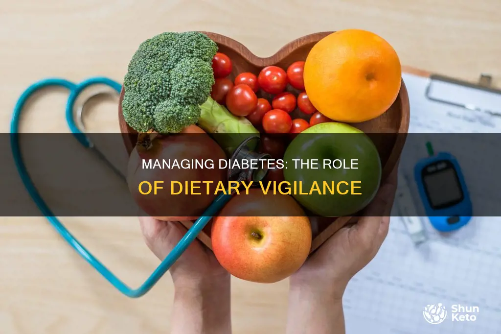 why should we watch our diet when someone has diabetes