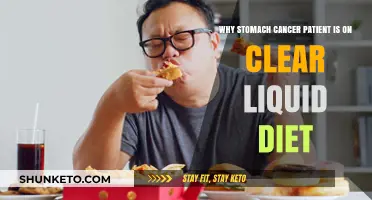 Clear Liquids: A Stomach Cancer Patient's Diet