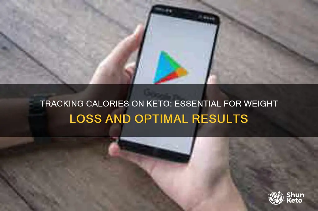 why track calories in keto diet