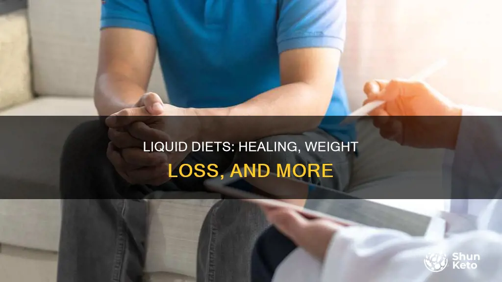 why would someone be on a full liquid diet