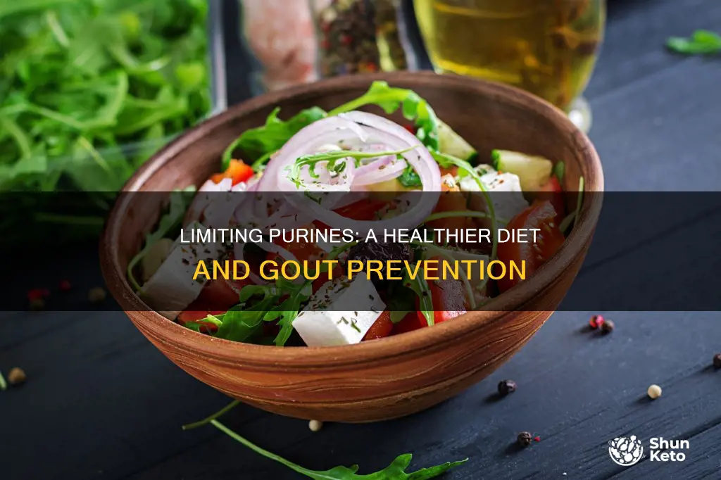 why would you need to limit purines in your diet