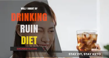Drinking and Dieting: One Night's Impact