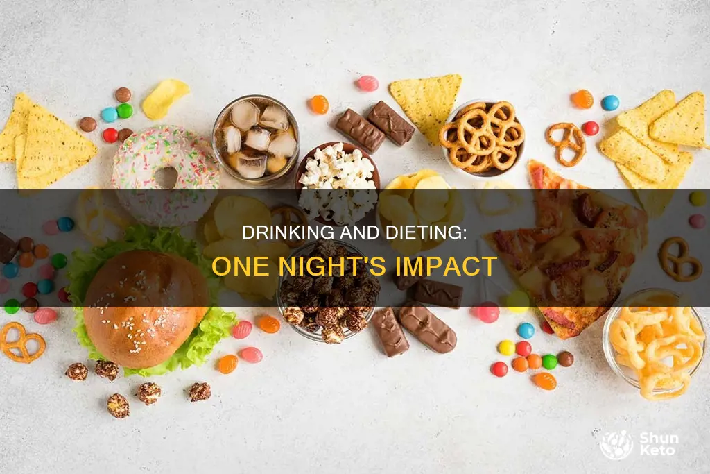 will 1 night of drinking ruin diet
