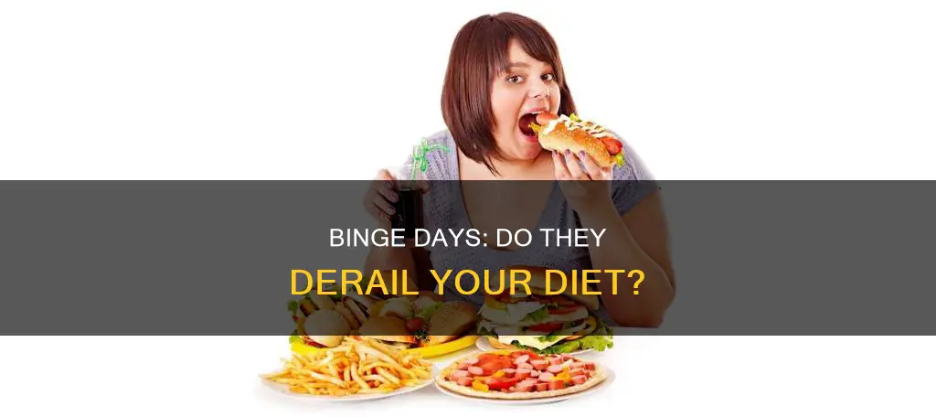 will a binge day ruin my diet