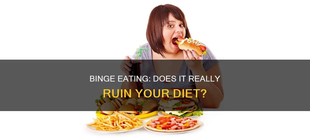 will a binge ruin my diet