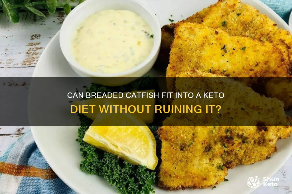 will a bit of breaded catfish mess up keto diet