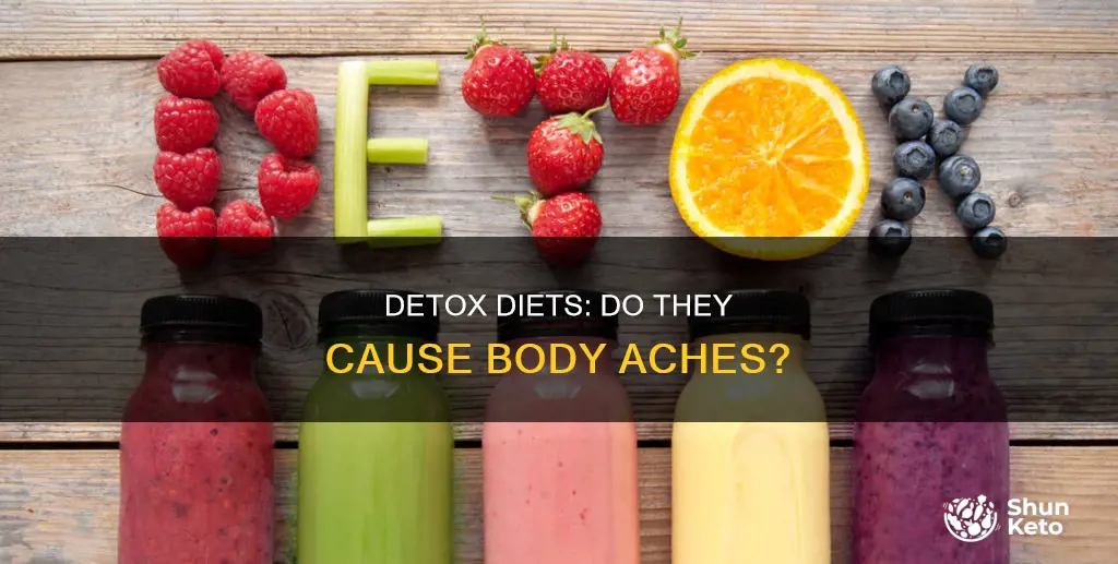 will a detox diet make your body ache