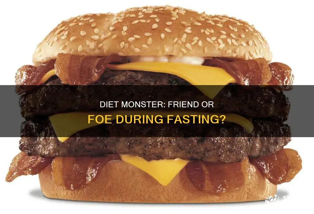 will a diet monster break a fast