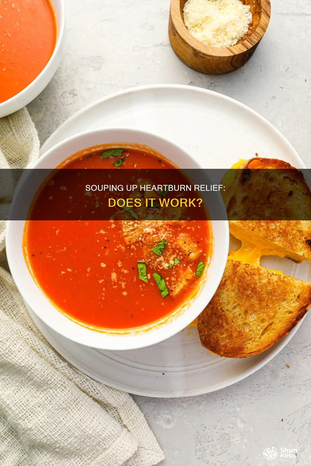 will a diet of soup help cure heartburn