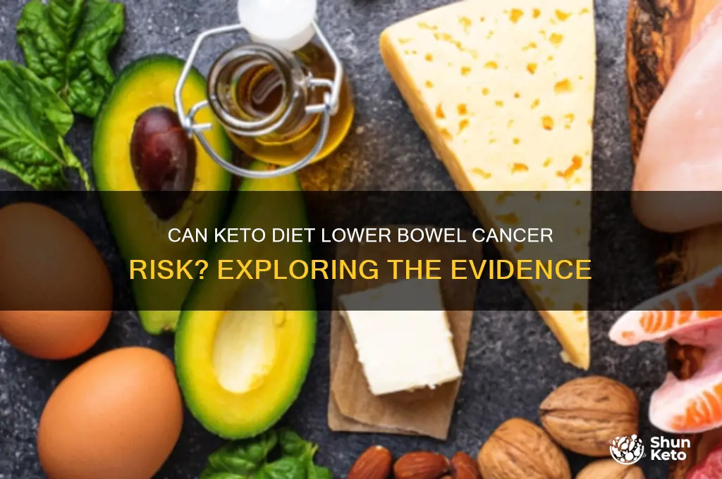 will a keto diet prevent bowel cancer