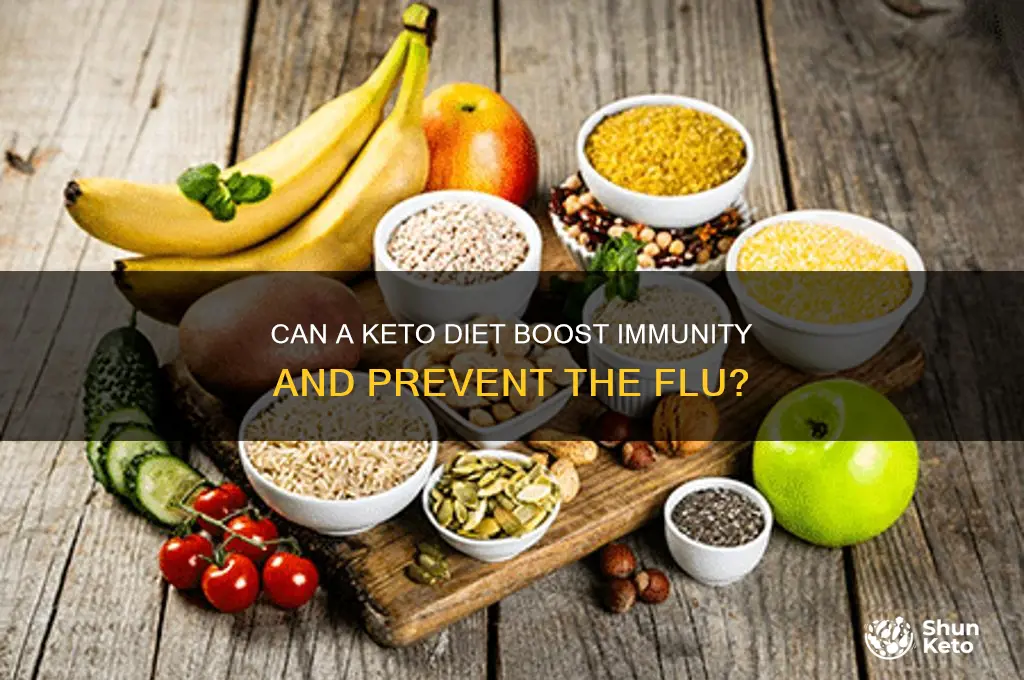 will a keto diet stop from getting the flu