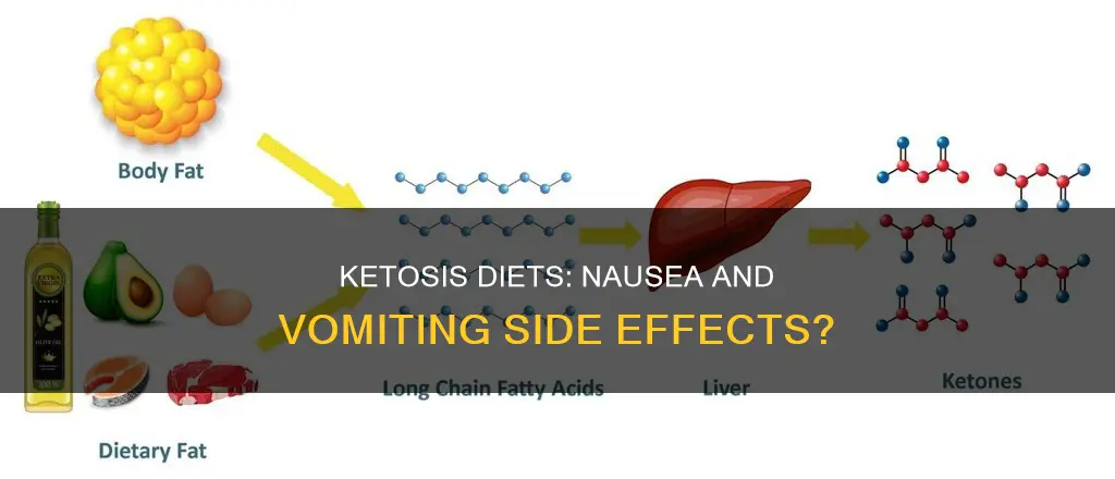 will a ketosis diet make you throw up