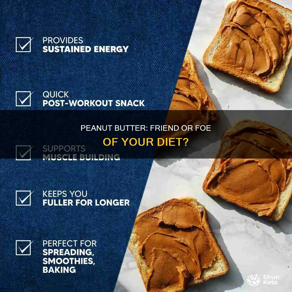 will a spoonful of peanut butterhurt a diet