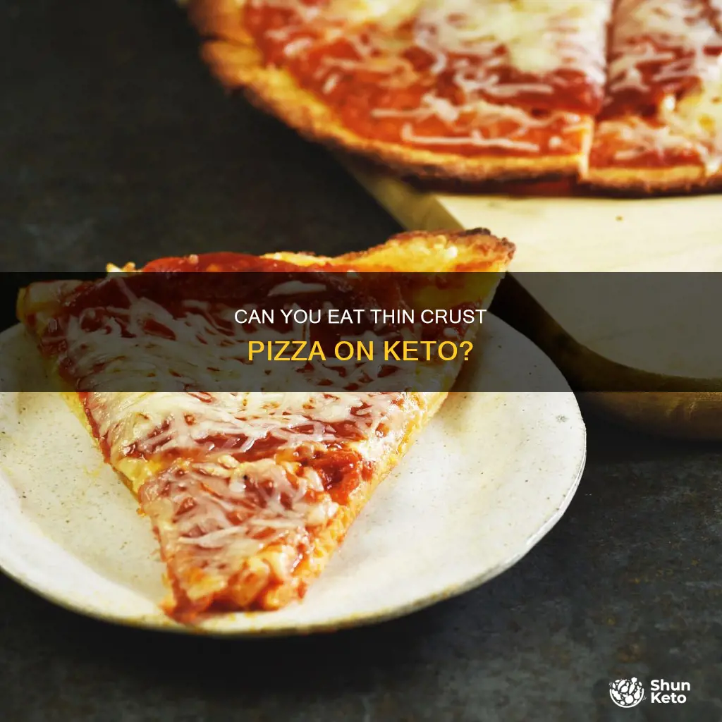 will a thin crust pizza knock you out of keto