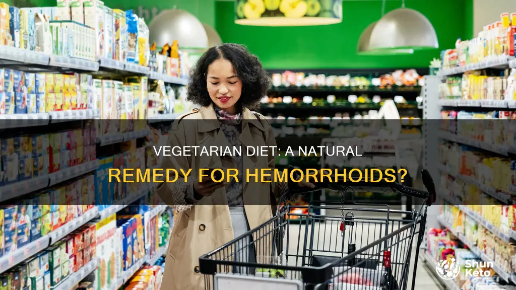 will a veetarian diet help hemorrhoids