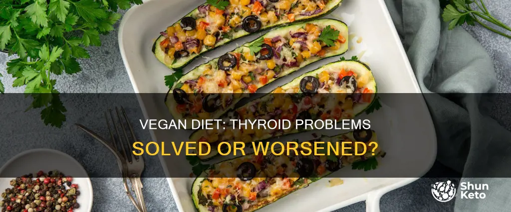 will a vegan diet improve thyroid problems