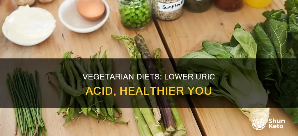 will a vegetarian diet decrease my uric acid