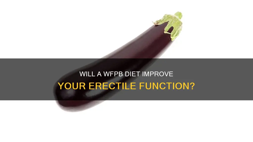 will a wfpb diet cure my erection