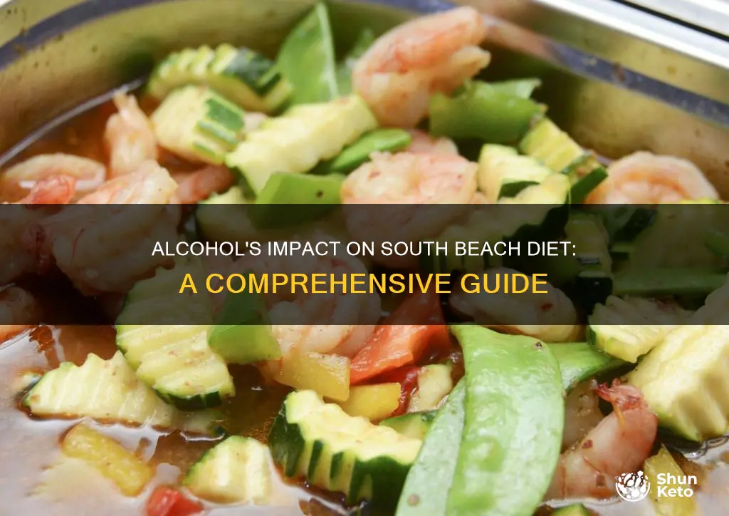 will alcohol ruin south beach diet