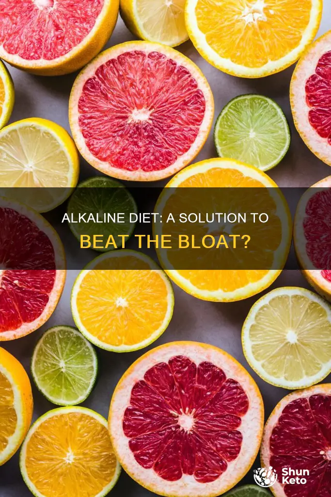 will an alkline diet help with bloating
