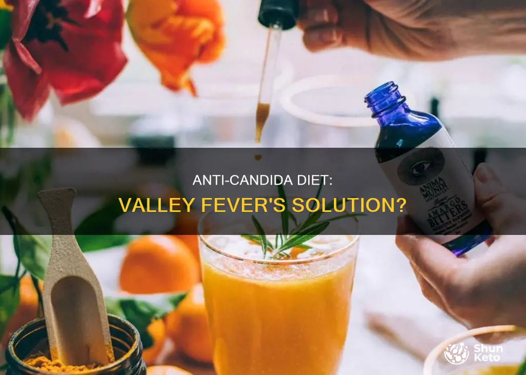 will an anti candida diet help with valley fever
