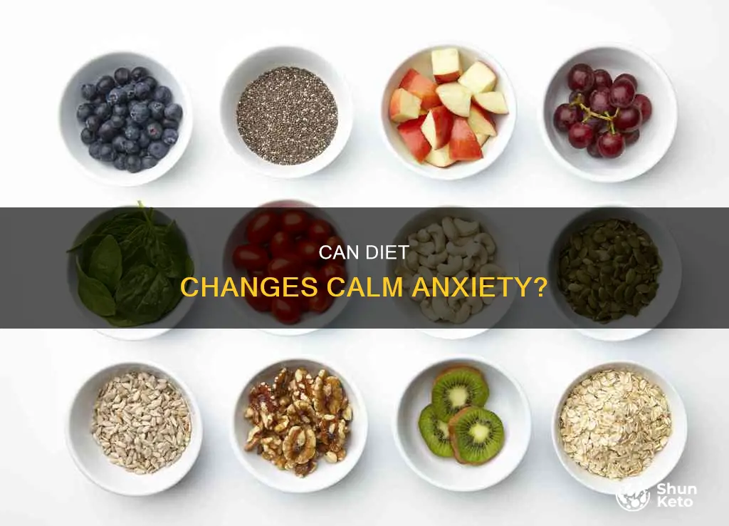 will changing diet help anxiety