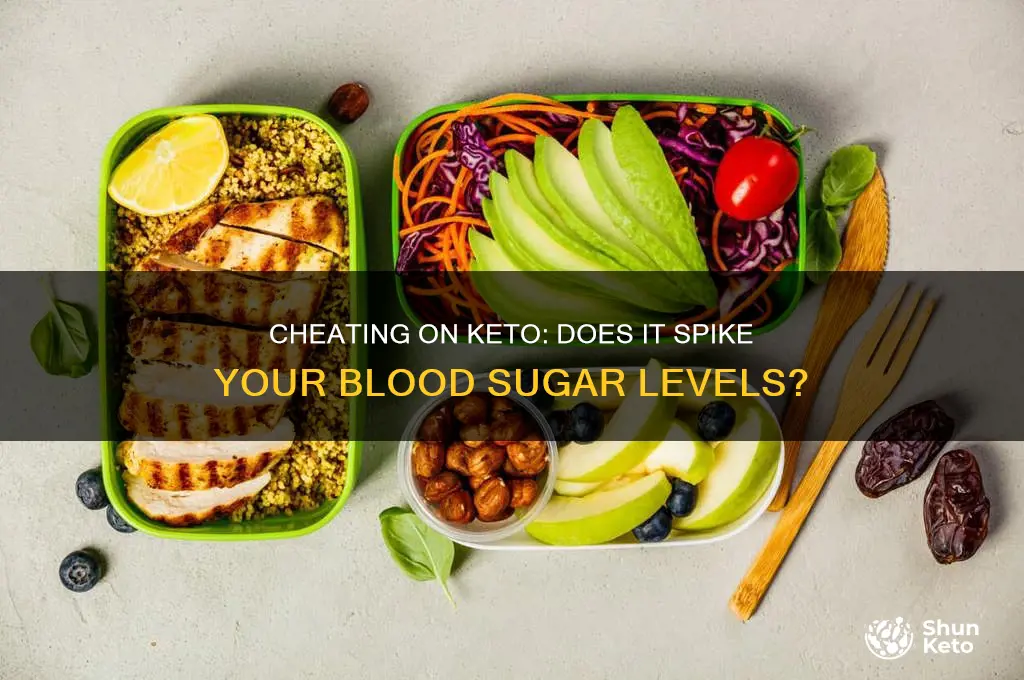 will cheating on a keto diet raise your blood sigar
