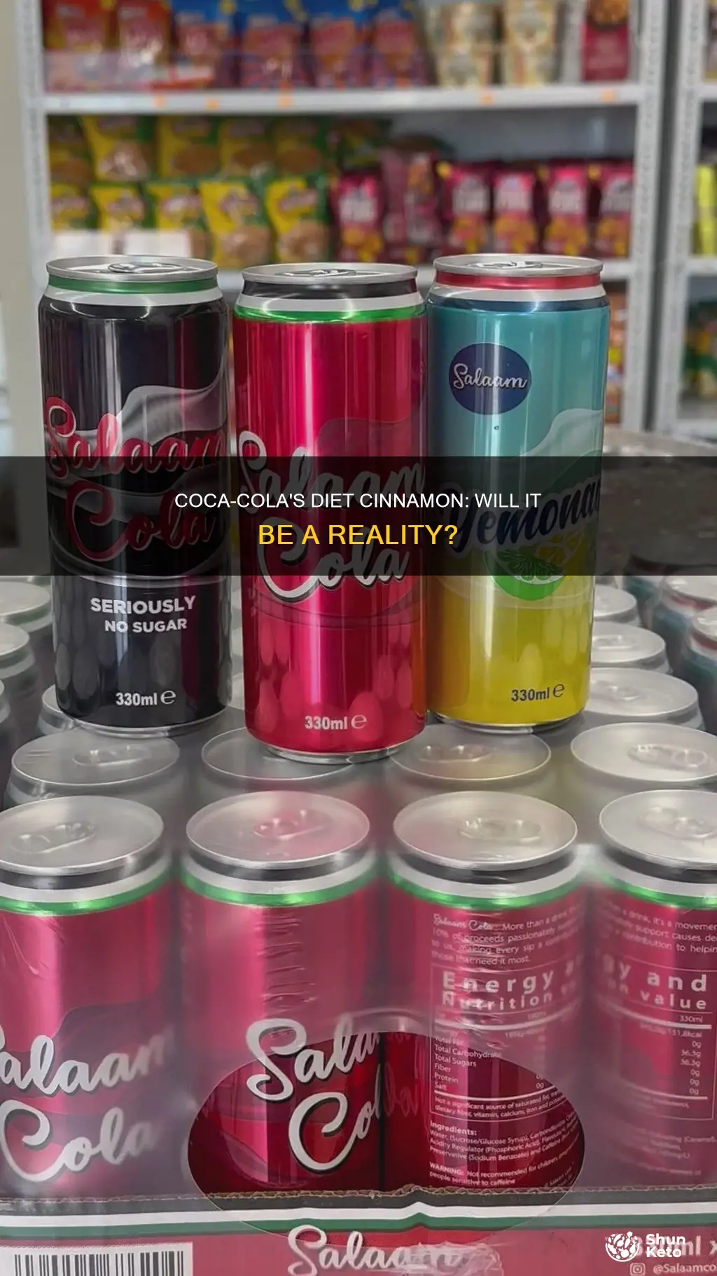 will coca cola make diet cinnamon