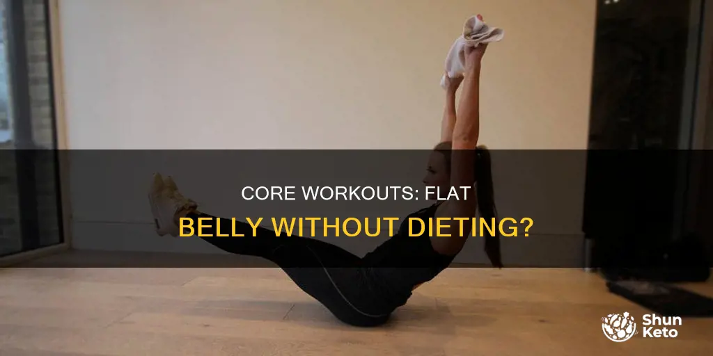will core exercise slim belly without diet
