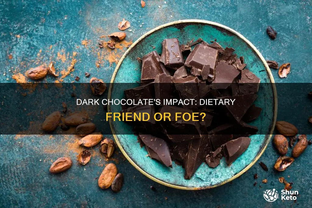 will dark chocolate ruin my diet