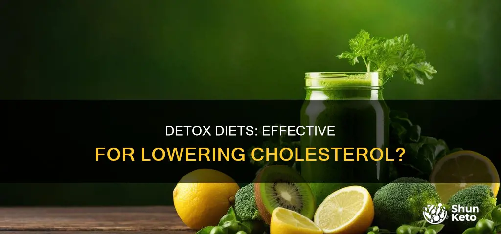 will deto diet bring down cholesterol